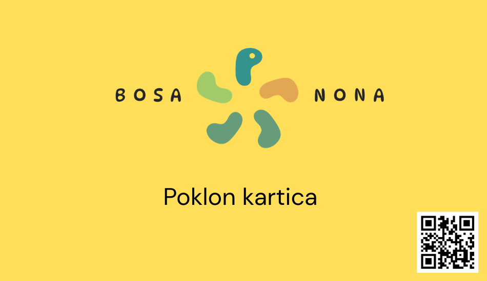 Bosa Nona poklon kartica