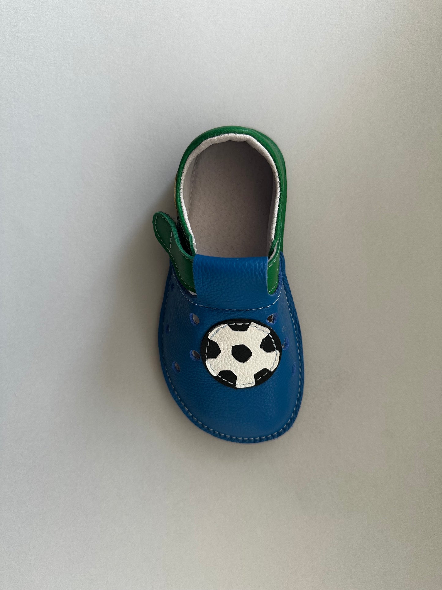 Football Time barefoot kožne patofne