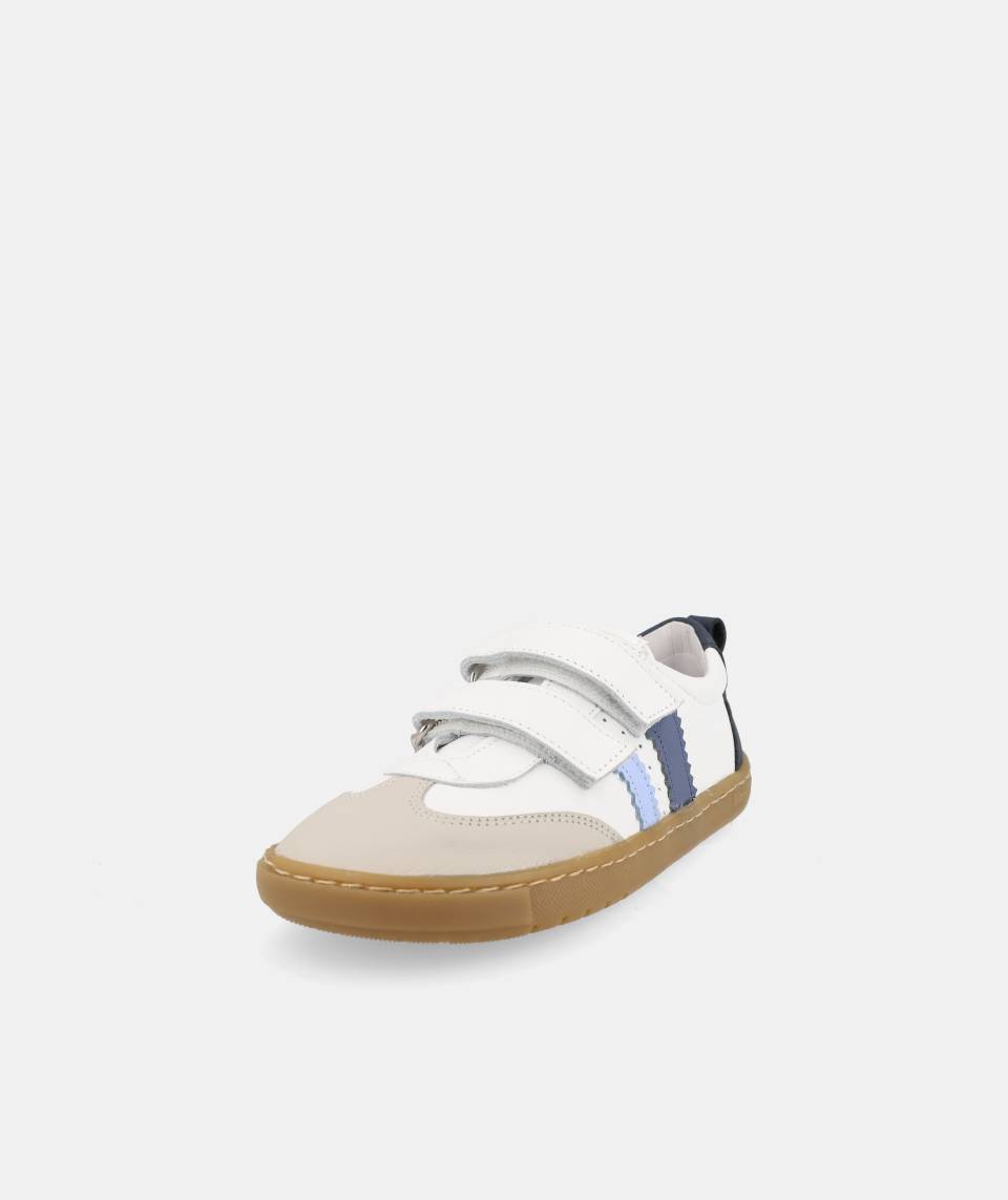 Delfin kožne barefoot patike za decu plave 4 | Bosa Nona