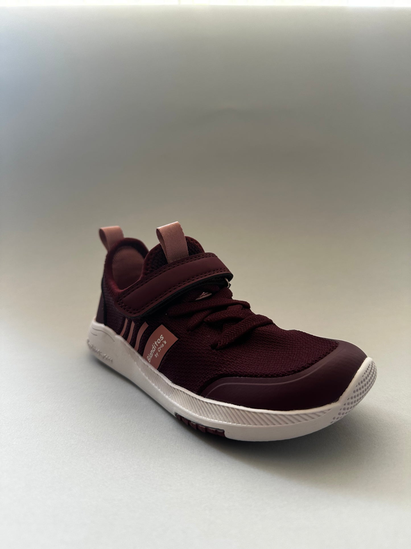 Crono barefoot platnene patike bordo
