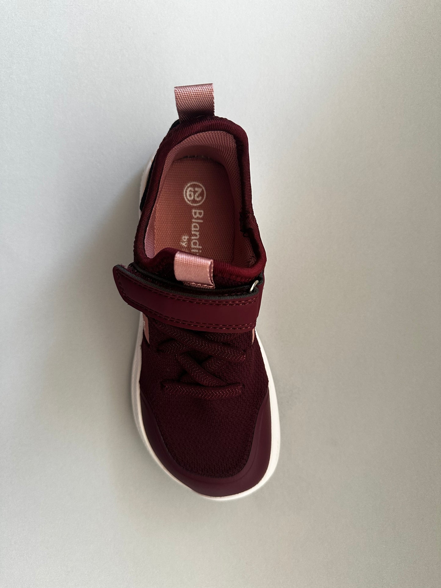 Crono barefoot platnene patike bordo