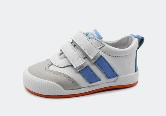 Bolonia kožne barefoot patike za decu plave 1 | Bosa Nona
