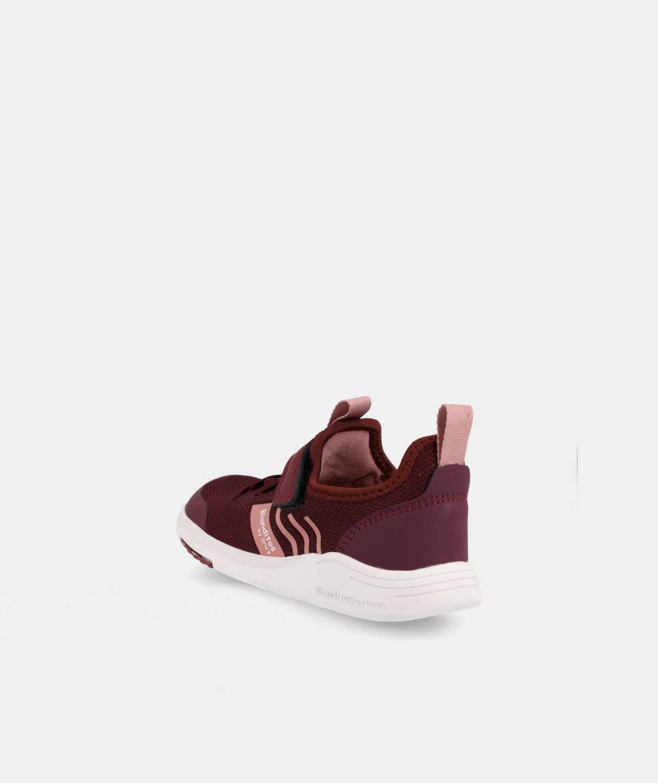 Crono platnene barefoot patike za decu bordo 2 | Bosa Nona

