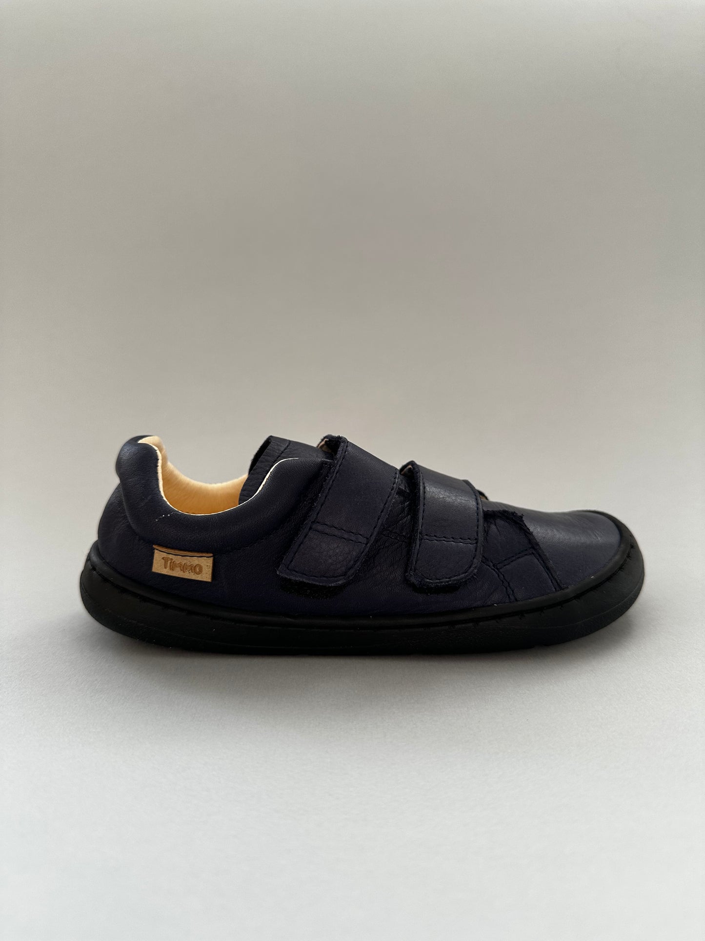 Smart Flex Double Straps Blue kožne barefoot patike za decu plave 1 | Bosa Nona