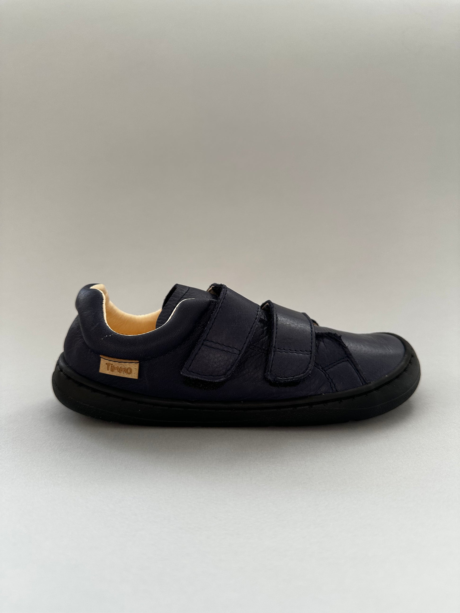 Smart Flex Double Straps Blue kožne barefoot patike za decu plave 1 | Bosa Nona