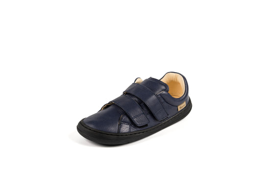 Smart Flex Double Straps Blue kožne barefoot patike za decu 1 | Bosa Nona