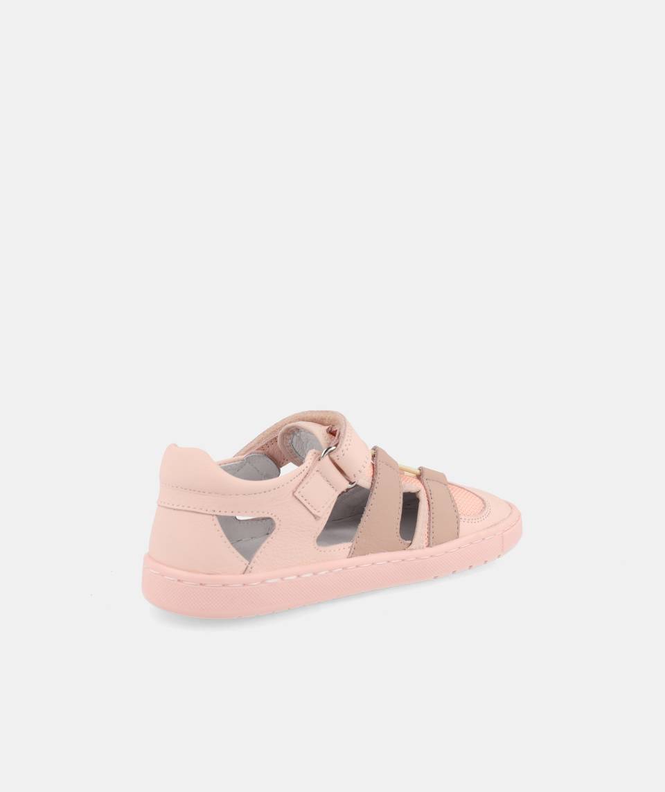 Jamaica barefoot kožne sandale roze