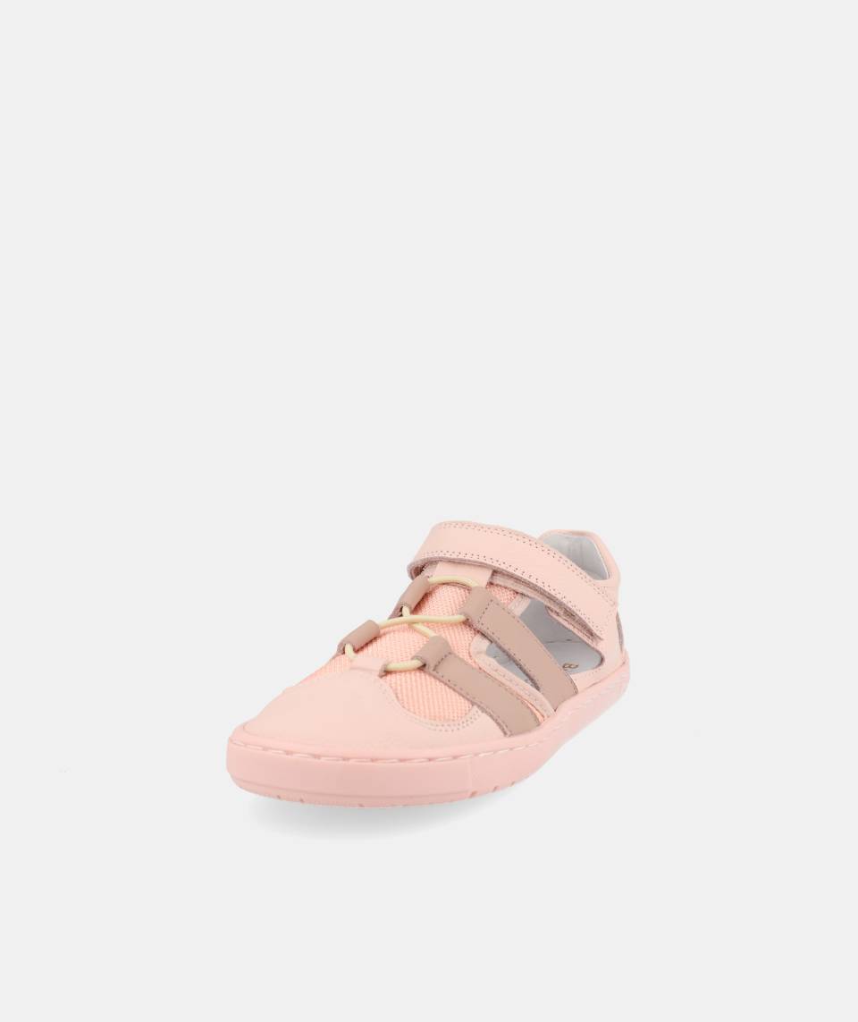 Jamaica barefoot kožne sandale roze