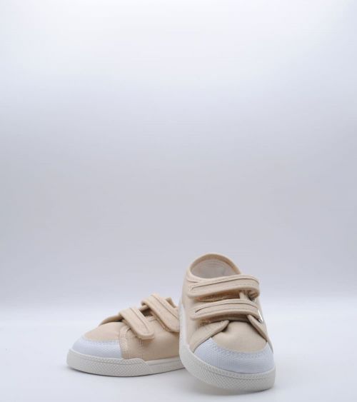 Coco platnene barefoot patike za decu bež 4 | Bosa Nona